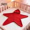 Fascia Comfort per Neonato Stella Marina Sacco Nanna per Bambino, Coperta Morbida Lavorata a Maglia per Tutto il Corpo con Cappuccio per Abbigliamento da Nursery per Neonato, Caldo per Dormire Anti-Calcio