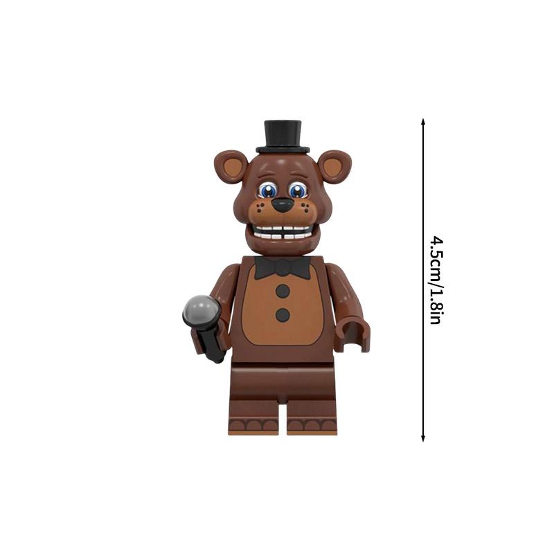 Cartoon Bonnie Bär Kaninchen Spiel Schreibtisch Ornament Freddy Bonnie Figur Tisch Freddy Fazbear Spielzeug Schreibtischzubehör Partygeschenke