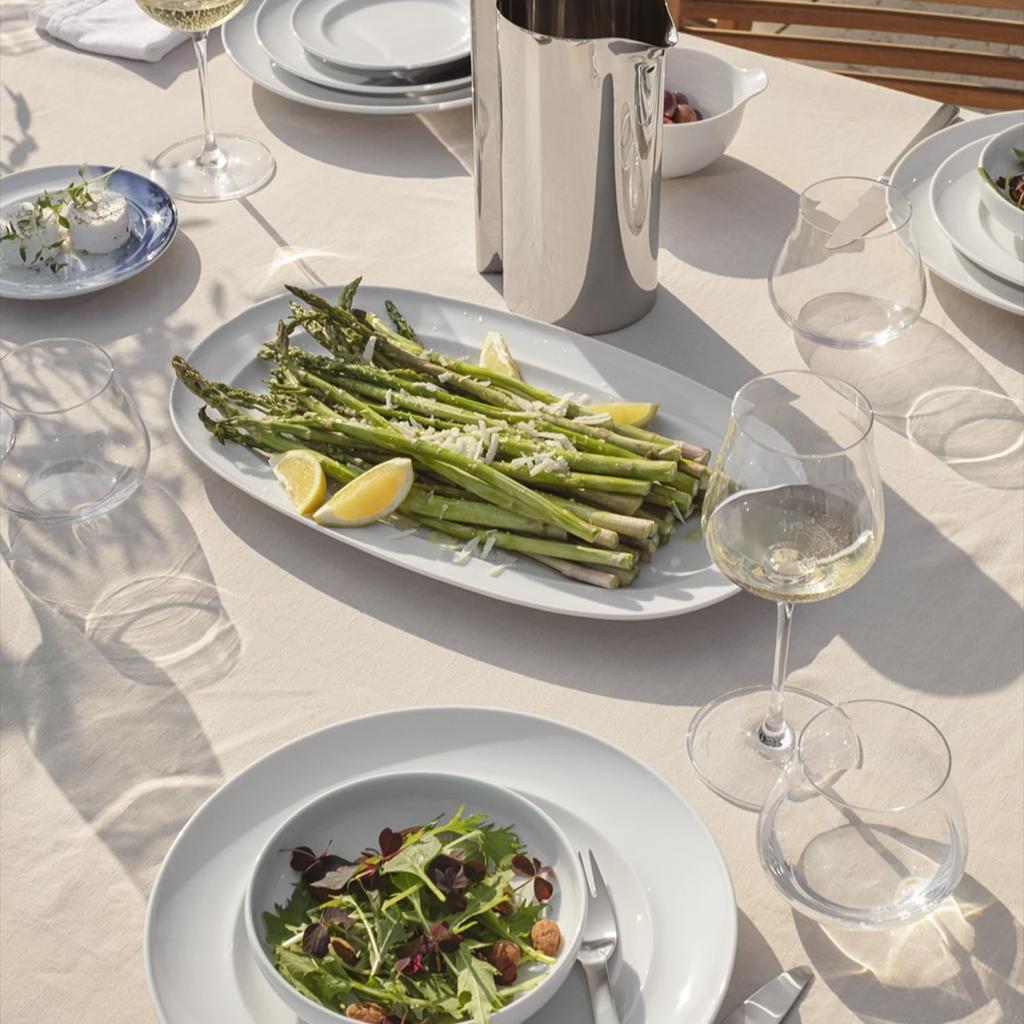 Georg Jensen SS24 Henningkoppel White Dinner Plate (10020326)