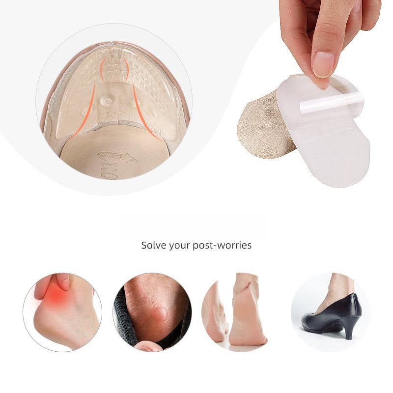 High Heels Are Soft and Self-adhesive, Half-size Pad, Size Adjustment, Thickened, Anti-wear and Anti-wear, and Do Not Follow The GEL Heel Sticker.