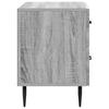 Nightstand Grey Sonoma 62 x 34.5 x 47.5 cm Particleboard