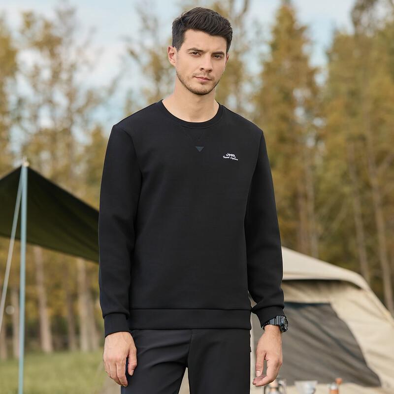JEEP Men's Round Neck Casual Sweatshirt