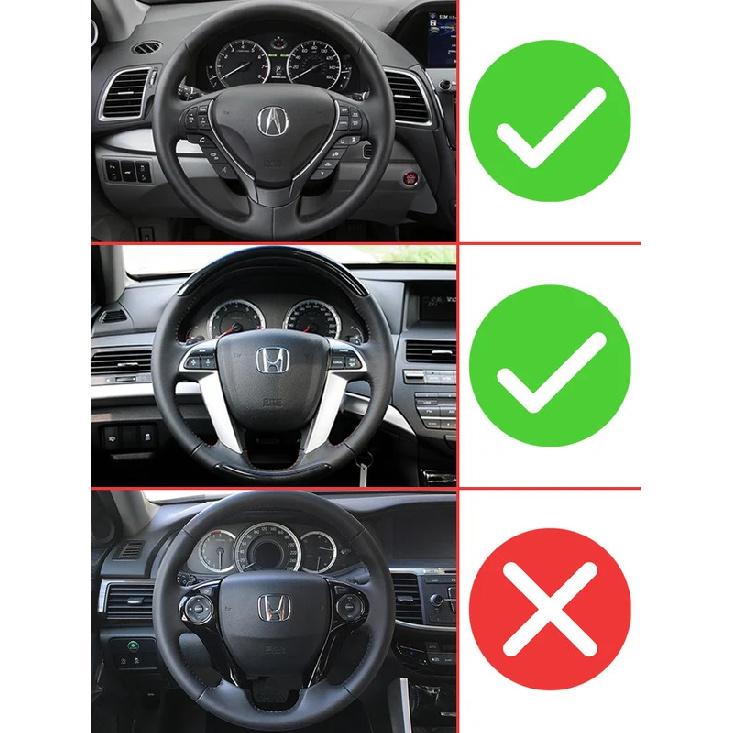 For Honda Accord Euro 8th Gen 2008 2009 2010 2011 2012 Odyssey Acura ILX Car Steering Wheel Paddle Shift Extension DSG Stickers