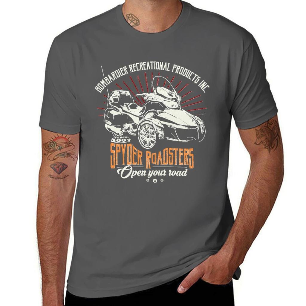 Can Am Spyder BRP Roadsters T-Shirt Funnys Heavyweights Fruit of the Loom Mens T Shirts