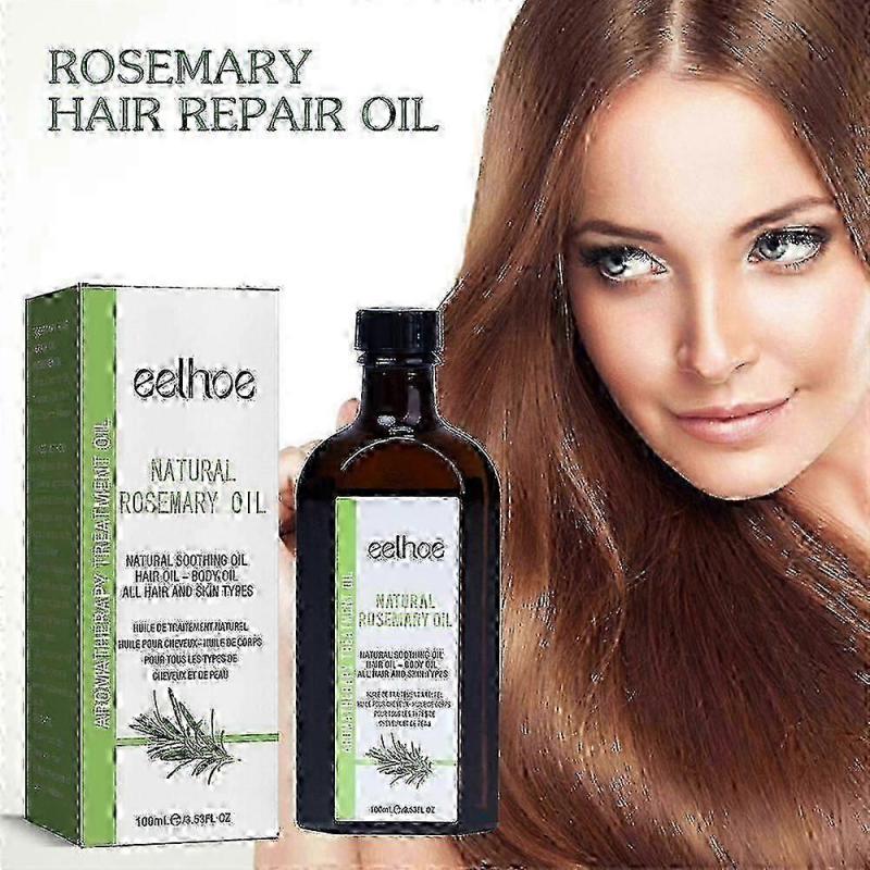 3Pcs 100ml Rosemary Oil for Hair Growth & Skin Natural & Vegan
