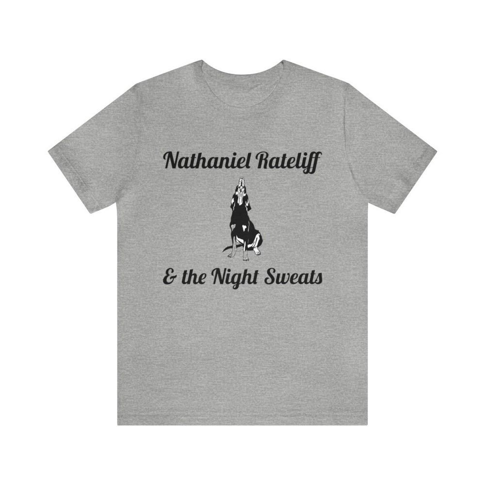 Nathaniel Rateliff Shirt Unisex Cotton All Size Tee Gray Color BL1534 Unisex T-Shirt XXXXL