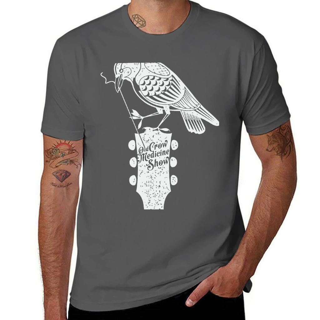 Old Crow Medicine Show Tshirt Functional Casual Short Sleeve Tee