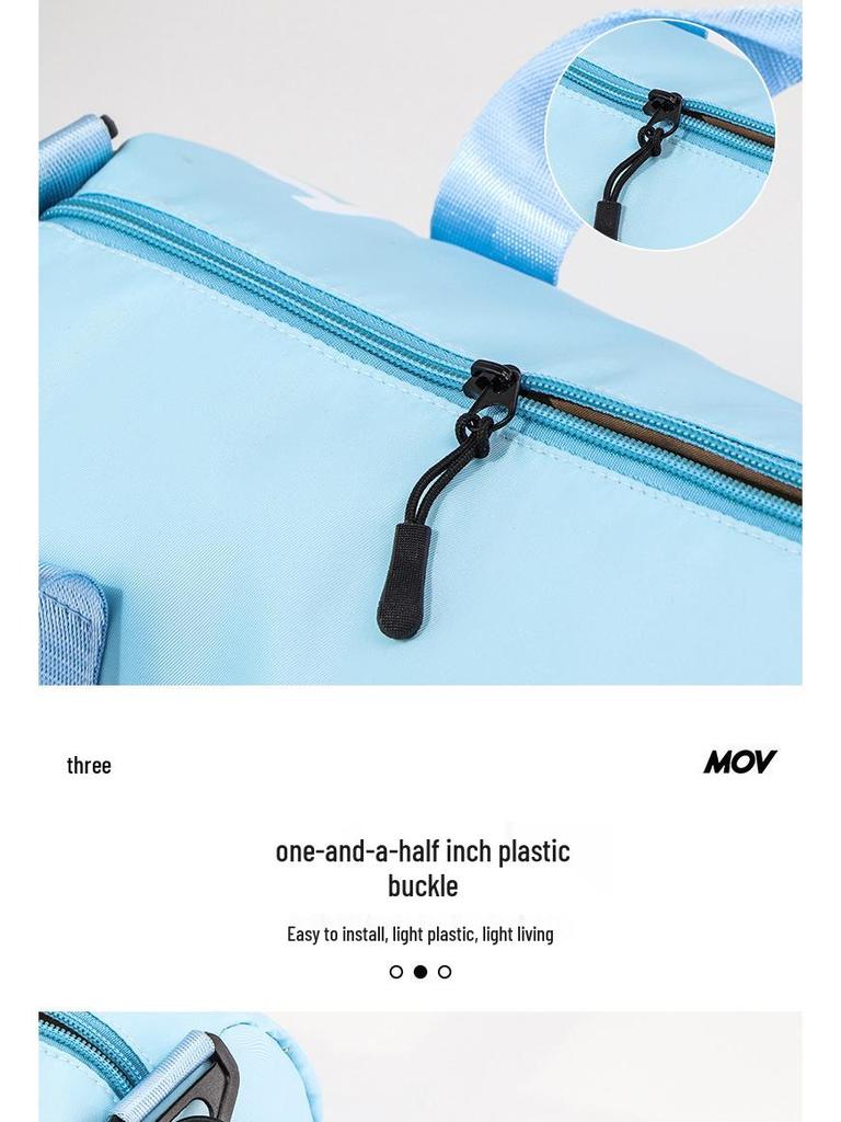 Frühling/Sommer Macaronfarben Sport Umhängetasche: Wasserdichte Tonne mit großem Fassungsvermögen für Männer und Frauen