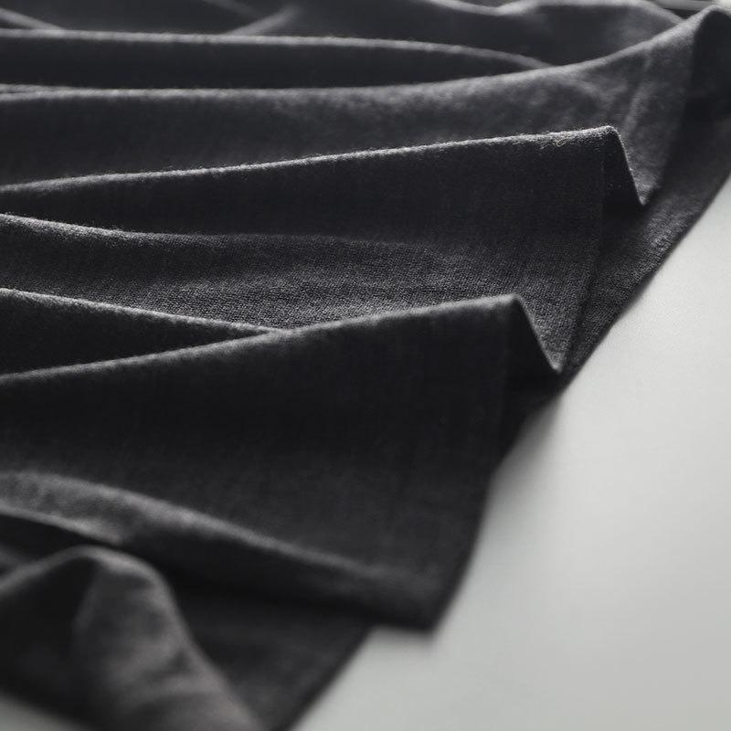 Women's Half High Neck Knitted Sweater Short Sleeved T-shirt Top