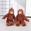 Cute Cartoon Gorilla Plush Keychain Stuffed Monkey Doll Pendant for Kids Ideal Gift for Backpacks And Car Bags Decor