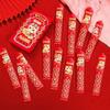 12/24PCS Red Lucky Red Envelopes Traditional Red Pockets Drawing Lots Money Envelopes  New Year 2026