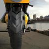 Universal Motorrad Hinterradabdeckung Kotflügel Radabdeckung Schutzblech Halterung Kotflügel Spritzschutz Hinterer Schmutzfänger PP Moto Motorradzubehör