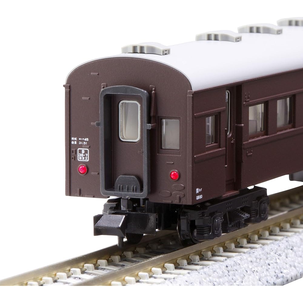 KATO N Gauge Old Passenger Car Set of 4, Brown, 10-034, Unisex Passenger Car