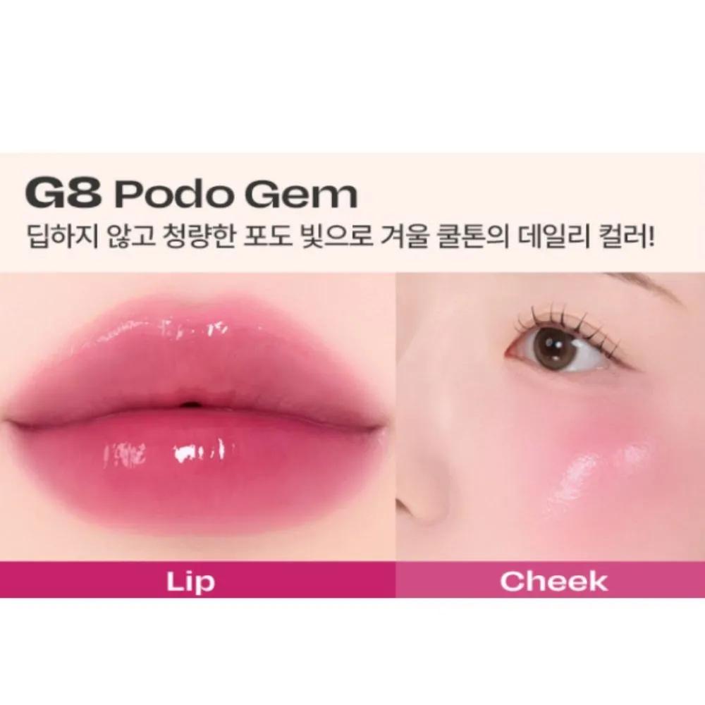 Alternative Stereo Lip Cheek Blushing Pendant 08 Grape Gem