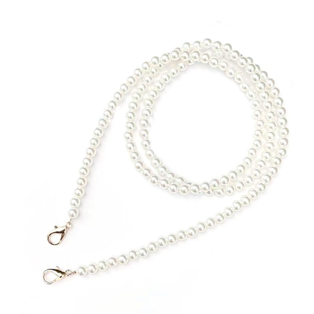 Anti Loss Pearl Crossbody Mobile Phone Chain Portable Pearl Strap Phone Chain Mobile Phone Pendant