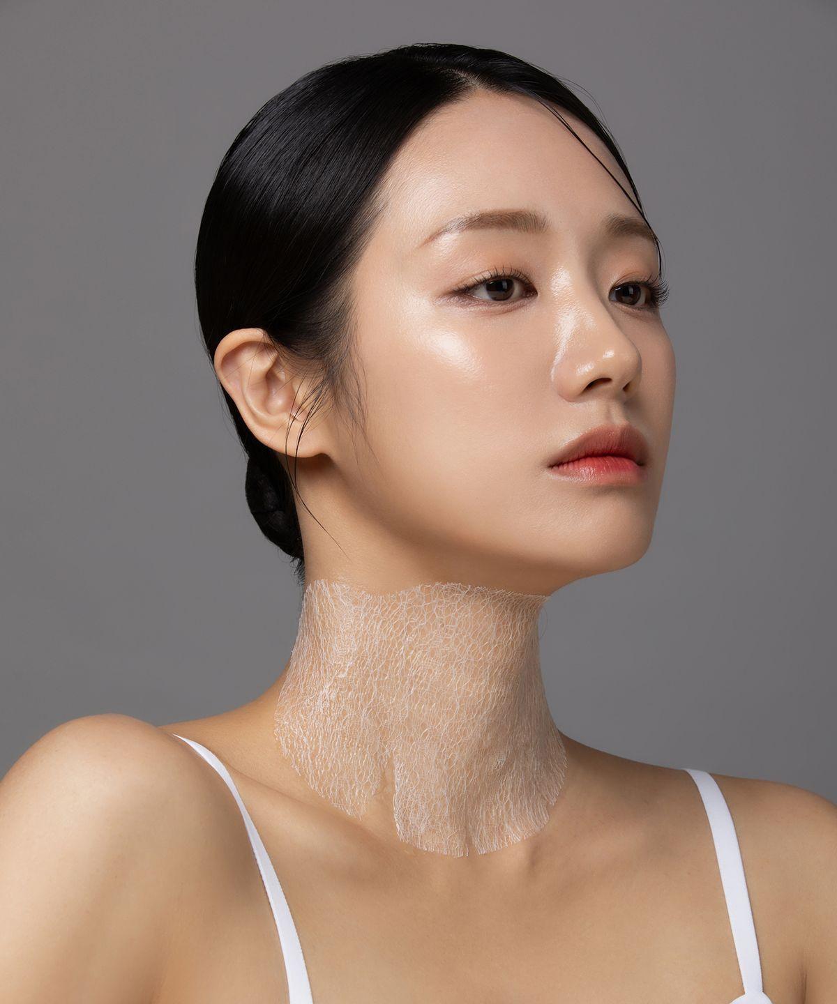 Neck Silky Mask, Neck Care, Elasticity Mask, Neck Wrinkle Lifting Care