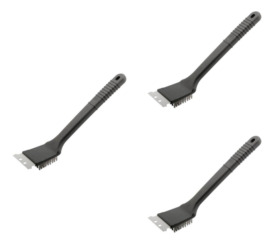 Tough And Long Lasting Barbecue Bbq Wire Cleaning Brush With Ergonomic Handle For Easy Use