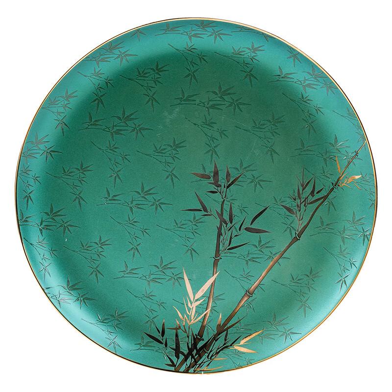 Zhi Shi Chinese Style Stainless Steel Dumpling Plate Set
