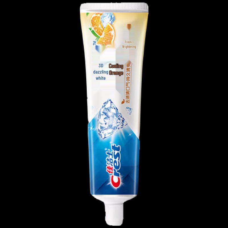 Crest 3D White Ice Orange Mint Toothpaste