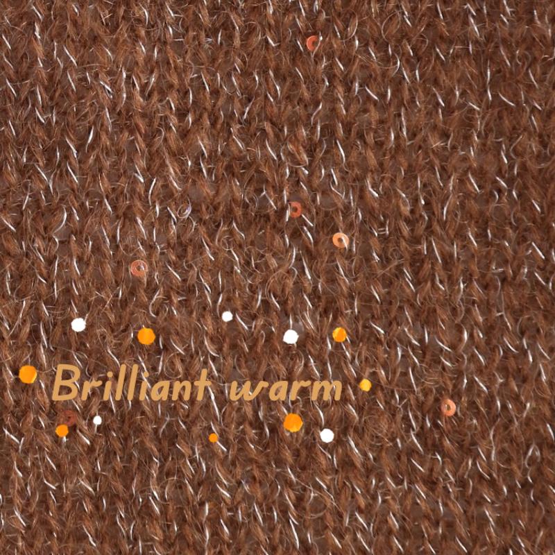 20g/roll Shiny Silk Sequin Mohair Yarn Hand Knitted Yarn Soft Warm Wool Yarns DIY Crochet Knitting Sweater Shawl Blended Yarns