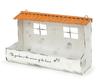 Planter Tin Roof Wide Yellow Azi-azi
