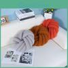 Nordic Sheep Fleece Throw Pillow With Handmade Woven Design For Living Room Decor