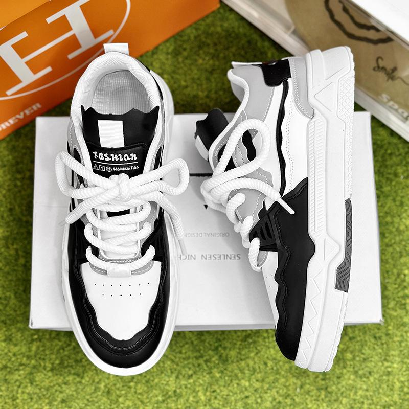 

Мужские туфли маленькие белые туфли мужские летние 2024 дышащие повседневные туфли мужские туфли Air Force One мужские студенческие спортивные туфли для сноубординга мужские 44