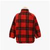 Mini Rodini 2471013742  Check Aop Fleece Jacket  Check Aop Fleece Kids Jacket