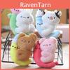 Delightful Moon Bunny Plush Keychain Super Soft Stuffed Animal