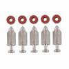 5pcs Carburetor Carb Needle Seat Gasket Repair Kit for 398188