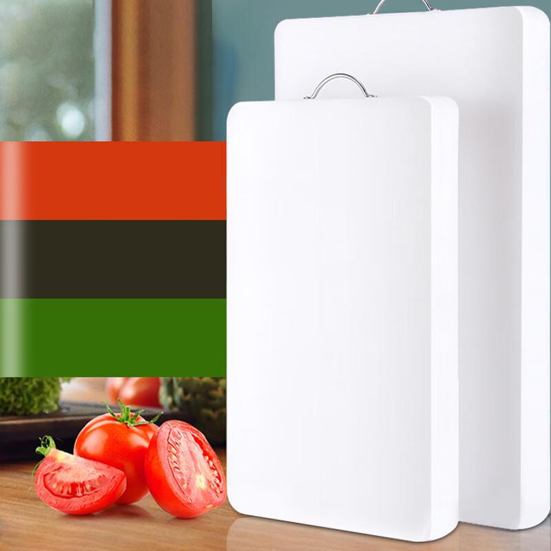 YuZhou White Antibacterial Anti-mold PE Plastic Cutting Board