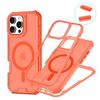 3 In 1 Magnetic Heavy Duty Armor Phone Case for Magsafe IPhone 16 15 14 13 12 Pro Max Plus 16Pro 15Pro IPones Cover Accessory