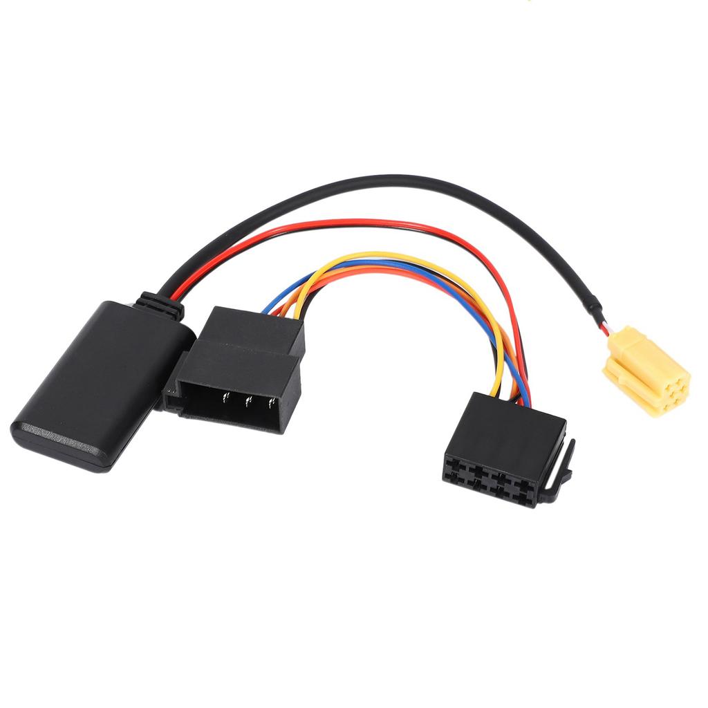 Car Radio Auxiliary Cable MINI 6 Pin Aux Adapter Cable Convenient Stable Sound Connection Enjoy Immersive Music Durable