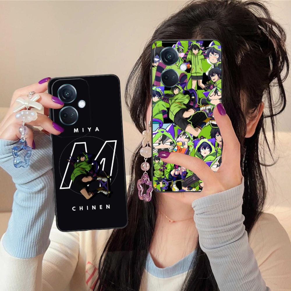SK8 Infinity Miya Chinen Phone Case for OPPO Find X9 X8 X7 X6 X5 X3 X2 Plus S Pro Ultra Lite Soft TPU Shockproof Cover