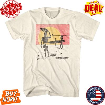 Endless Summer Inspired Vintage Surf Movie  T-Shirt Retro Beach Style Graphic T Unisex T-Shirt