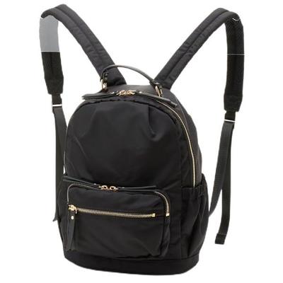 Monica 13-Pocket Nylon Backpack, Small, MONI1058, Black (10)