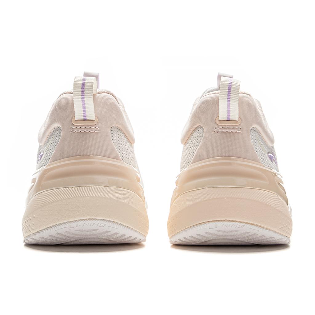 Li Ning Easy Fit Chaussures de Course Décontractées à Rebond Souple Respirantes Soutien Stable Absorption des Chocs Antidérapantes Durables Légères Tige Basse ARSV016-4