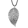45cm Necklace Leather Chain Big Leaf Flower Kids' Jewelry Materials QN042