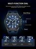 CURREN 8487 Men's Multifunctional Six-Hand Chronograph Sport Watch