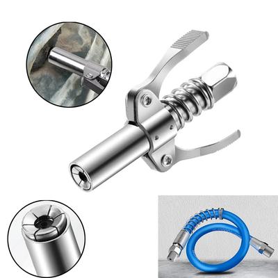 10000PSI High Pressure Grease Coupler Nozzle Hose Pump Syringe Grease Gun NPT1/8 Adapter Brake Oil Change Tools Car Accessories