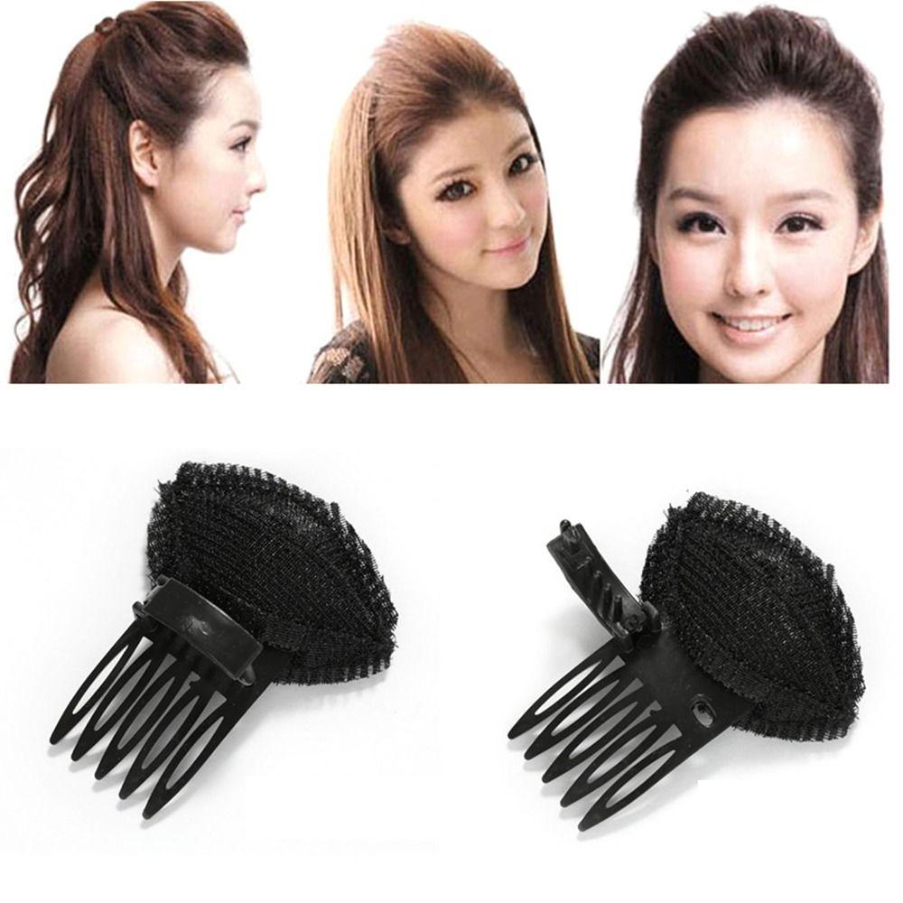 Fluffy Sponge Hair Volume Increase Pad Invisible Hair Clip Hair Styling Tools Puff Sponge Clips