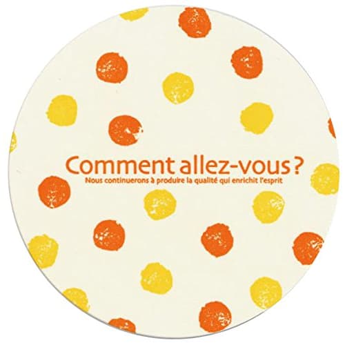 Daikoku Kogyo Joymaru Paper Coasters (100 Count)