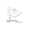 Hotte Bosch Serie 2 DWB76BC50 - 590 m³/h - 70 dB - Monté au mur - Acier inoxydable