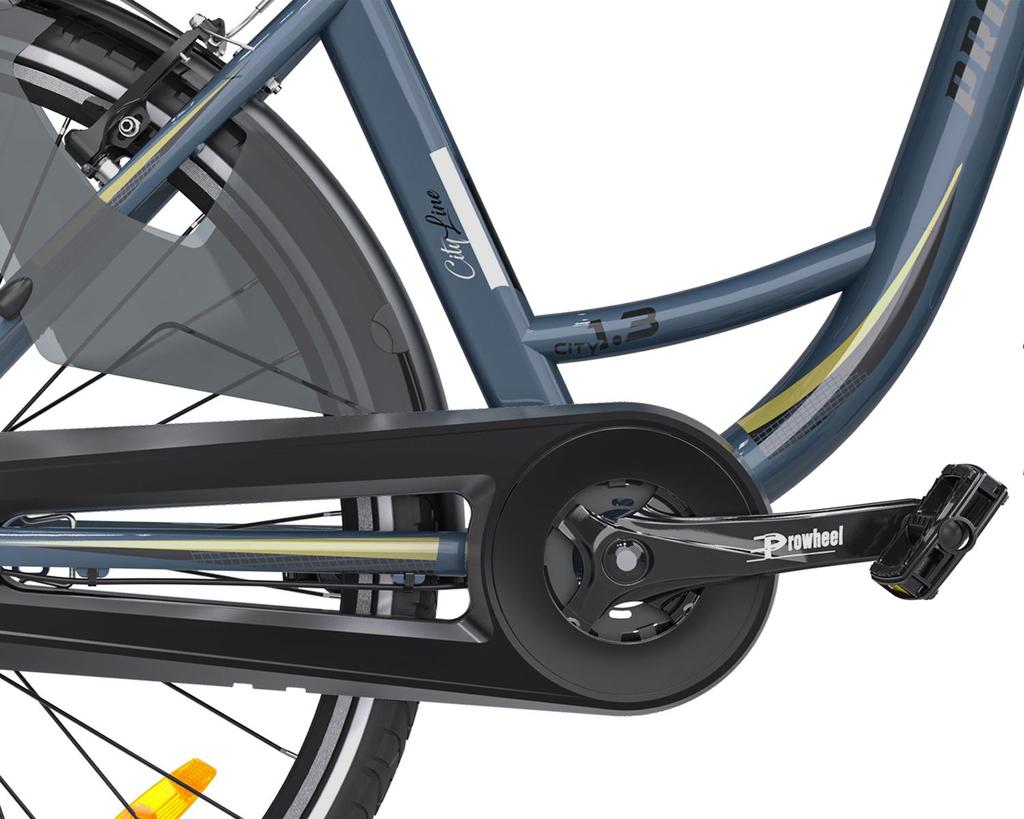 Electric Bike 37V 14Ah 250W City Commuter E-Bike, 700C Tires, Shimano 7-Speed, Front Hub Drive, Aluminum Frame, 45km Range