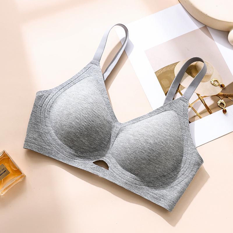 

Женский бесшовный бюстгальтер без косточек с боковой поддержкой и дизайном против провисания XL 38/85ABC (120-135 Jin)