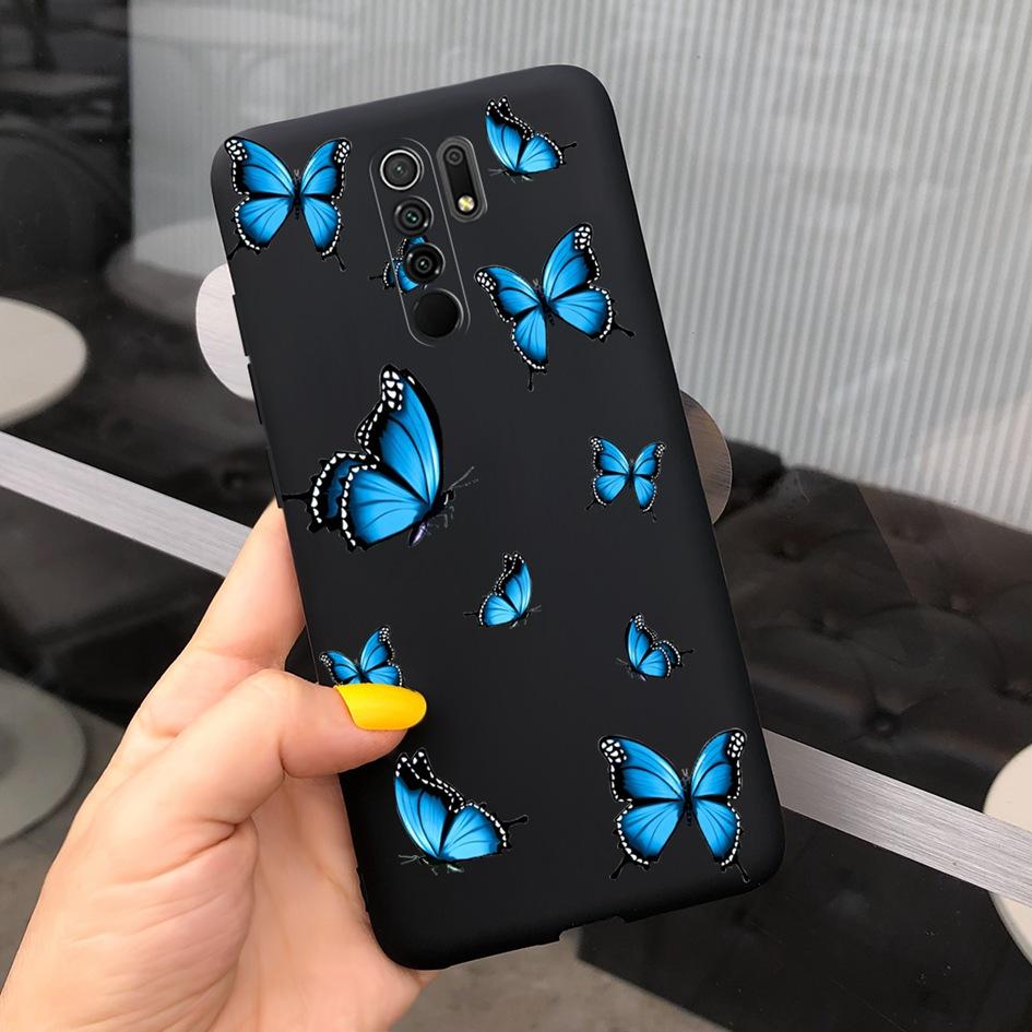For Xiaomi Redmi 9 Case Silicone Daisy Cactus Phone Back Cover For Redmi 9 Prime Soft Case For Xiaomi Poco M2 M 2 Reloaded Coque