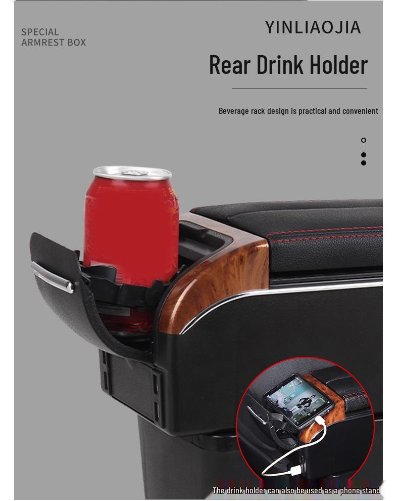 Chevrolet Aveo 24 Model Armrest Storage Box