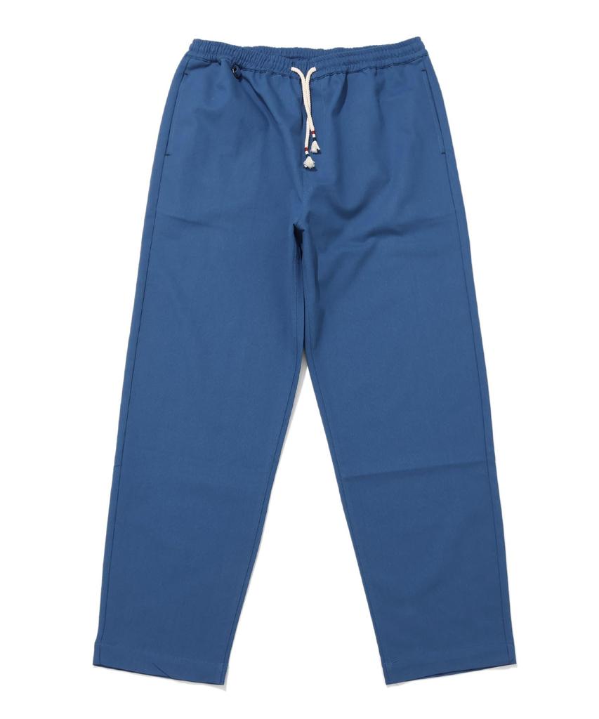 [CLIFMEYER] Chef Pants, Long Length, 3-Star Mesh Twill, Men's, Small, Blue