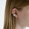 Still Instant Round Hole & Forms - Ear Cuff 02 (2Colors)