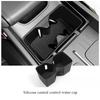 For Hyundai Santa Fe 2024 Cup Holder Armrest Storage Box Wireless Charging Pad Lower Storage Box Central Control Accessories